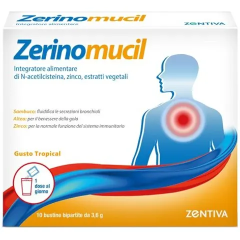Zentiva Zerinomucil 10 Bustine 3,6 G – immagine 1