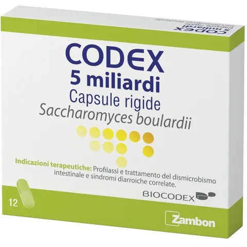 Biocodex Codex 5 miliardi 12 capsule rigide – immagine 1