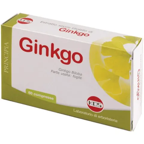KOS Srl GINKGO BILOBA ESTR SEC 60CPR – immagine 1