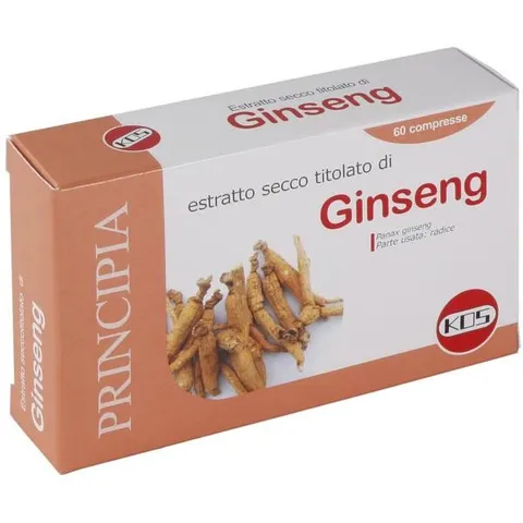 KOS Srl GINSENG ESTR SEC 60CPR – immagine 1