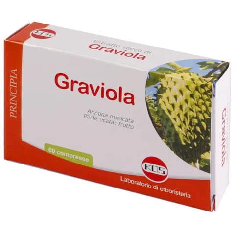 KOS Srl GRAVIOLA ESTRATTO SECCO 60CPR – immagine 1