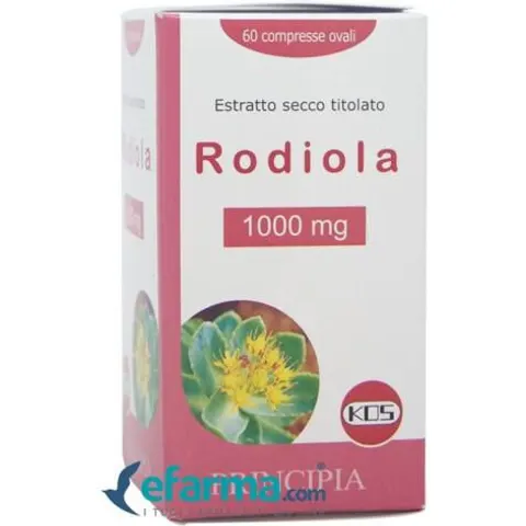Kos Rodiola 1000 mg Integratore 60 Compresse – immagine 1