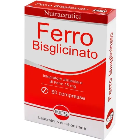 KOS Srl FERRO BISGLICINATO 60CPR – immagine 1
