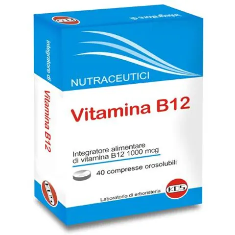 kos Vitamina b12 1000 mcg 40 compresse – immagine 1