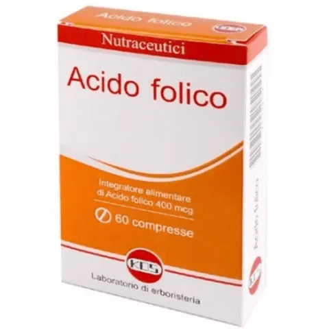 kos Acido Folico 400mcg 60 Compresse – immagine 1
