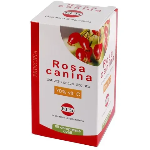 KOS Srl ROSA CANINA 70% VIT C 60CPR – immagine 1