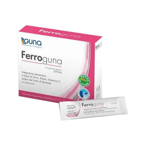 Guna Ferro 28 Bustine Orosolubili – immagine 1