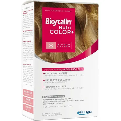 Bioscalin Nutri Color Plus 8 Biondo Chiaro – immagine 1
