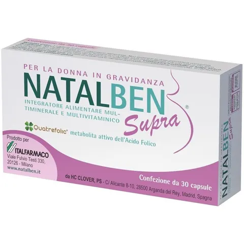 ITALFARMACO SpA NatalBen Supra, 30 Capsule – immagine 1