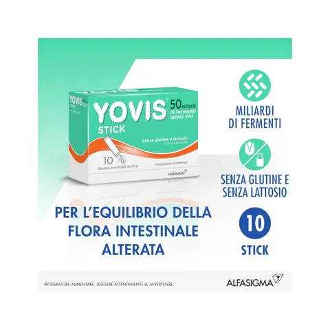 yovis Stick 50 Miliardi 10 Bustine – immagine 1