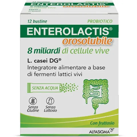 enterolactis Orosolubile 8 Miliardi 12 Bustine – immagine 1