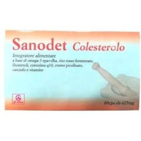 ABBATE A&V PHARMA Srl SANODET Colesterolo 60 Cps – immagine 1