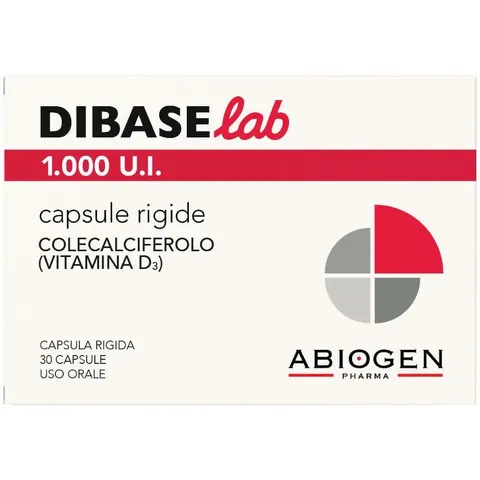 ABIOGEN PHARMA SpA Abiogen Pharma, DibaseLab 1000 UI, 30 Capsule – immagine 1