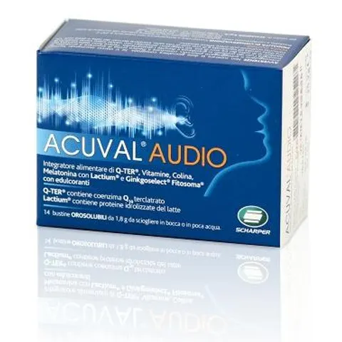 Acuval Audio 14 Bustine Orosolubili – immagine 1