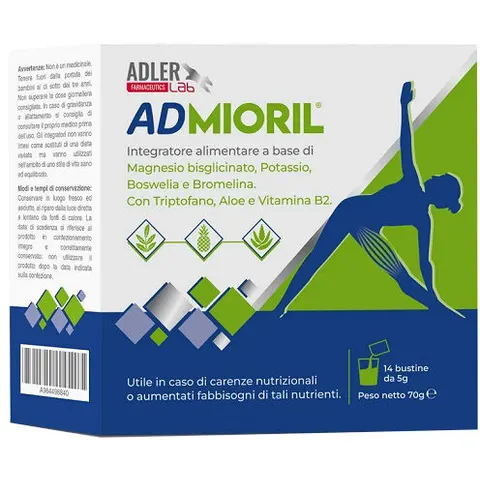 adler lab srl Admioril 14 bustine – immagine 1