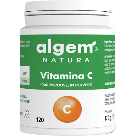 ALGEM NATURA Srl Vitamina C 1000Mg, 120 G – immagine 1