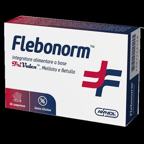 amnol Flebonorm Integratore Microcircolo a base di Diosmina 30 Compresse – immagine 1