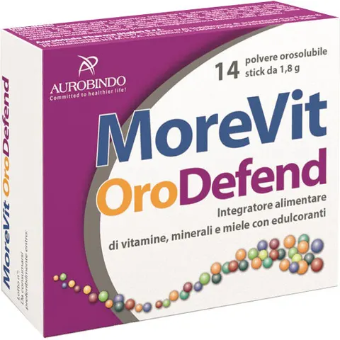Aurobindo Pharma Italia Morevit Orodefend 14stick – immagine 1