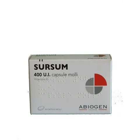 Abiogen Sursum 400 UI 30 Capsule Molli – immagine 1
