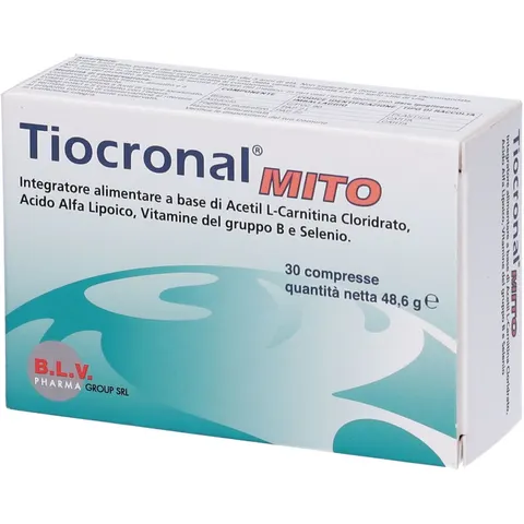 b.l.v. pharma group srl Tiocronal mito 30 compresse – immagine 1