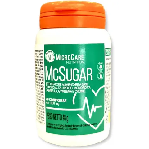 BIOCARE EMMEVVI Srl MC Sugar, 40 Compresse – immagine 1