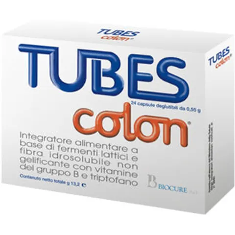 BIOCURE Srl Tubes Colon, 24 Capsule – immagine 1