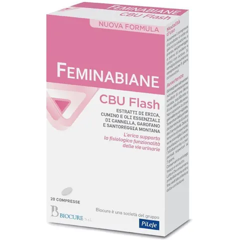 BIOCURE Srl Feminabiane CBU Flash, 20 Compresse – immagine 1