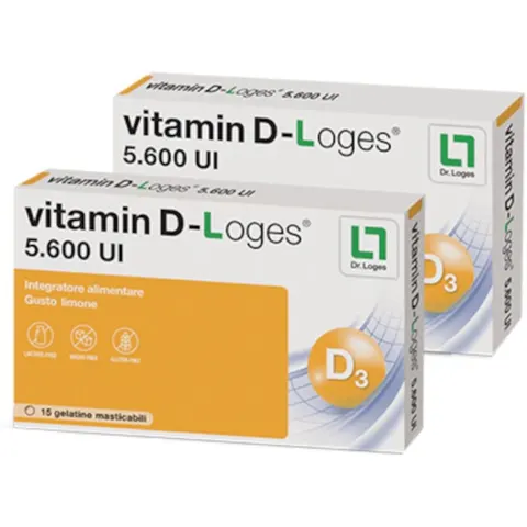 biofarmex Vitamin d-loges 30 gel-tabs – immagine 1
