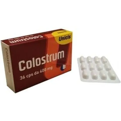 biogroup Colostrum Unicis 400mg 36 Capsule – immagine 1
