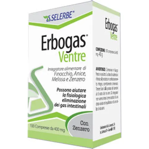 BIONATIVA SpA ERBOGAS Ventre 100 Cpr – immagine 1