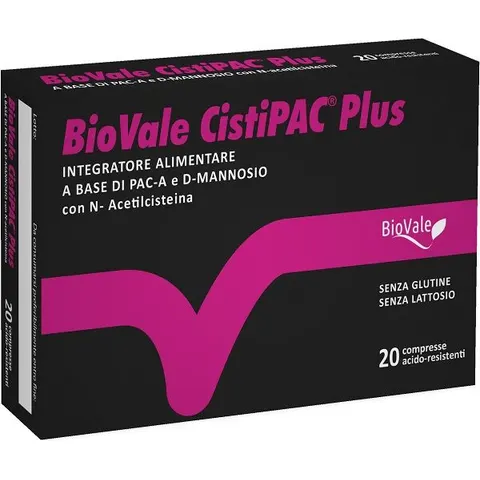 BIOVALE Srl BIOVALE CISTIPAC PLUS 20CPR – immagine 1