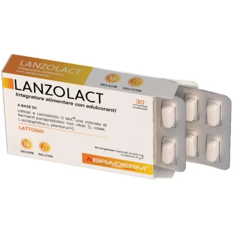 BRADERM Srl LANZOLACT 30Cpr – immagine 1