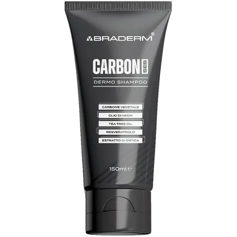 braderm Carbon seb dermo shampoo 150 ml – immagine 1