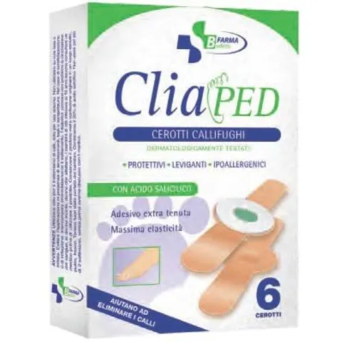 budetta farma Cliaped 6 cerotti callifughi – immagine 1