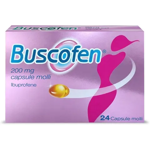 Buscofen 200 mg 24 Capsule Molli – immagine 1