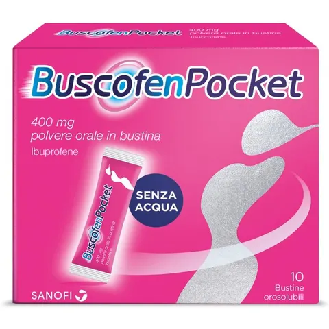 Buscofen pocket 400 g 10 Bustine – immagine 1