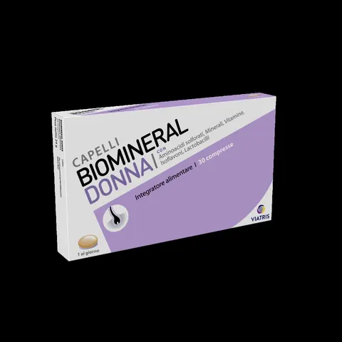 Biomineral Donna Integratore Per Capelli 30 Compresse – immagine 1