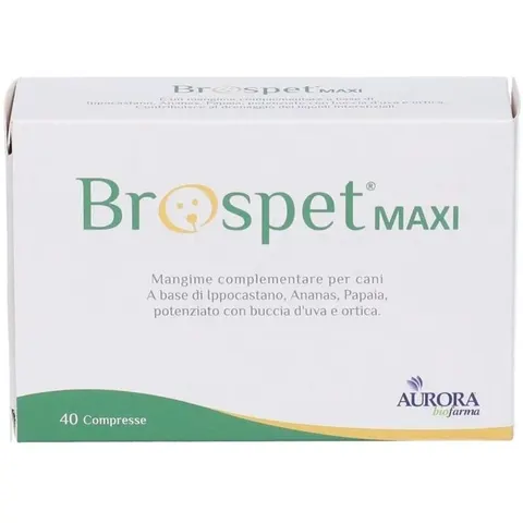 Brospet Maxi Integratore Drenante Cane 40 Compresse – immagine 1