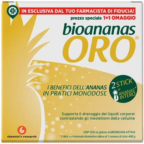 chemist's research Bioananas oro 30 stk monodose – immagine 1