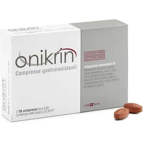 cieffe derma Onikrin Integratore 30 Compresse – immagine 1