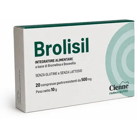 CIENNE FARMACEUTICI Srl BROLISIL 20 Cpr – immagine 1