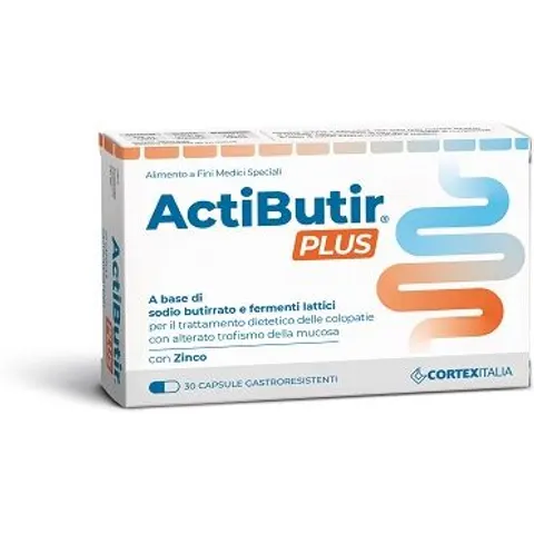cortex italia srl Actibutir plus 30 capsule 21,7g – immagine 1