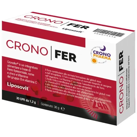 CRONO PHARMA Srl CRONOFER 30 Cpr – immagine 1