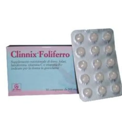 Clinnix Foliferro 30 Compresse – immagine 1