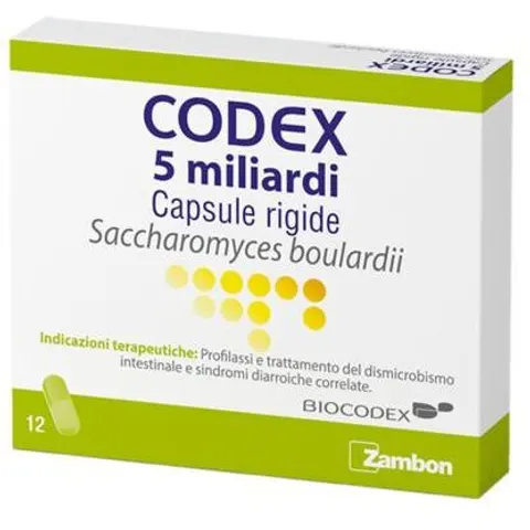 Codex 5 Miliardi 250 mg 12 Capsule – immagine 1