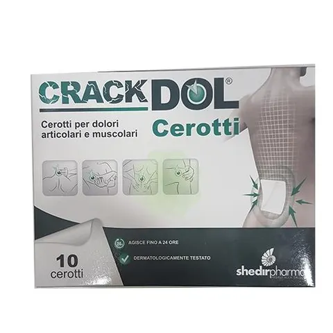 crackdol cerotti 10 pezzi – immagine 1