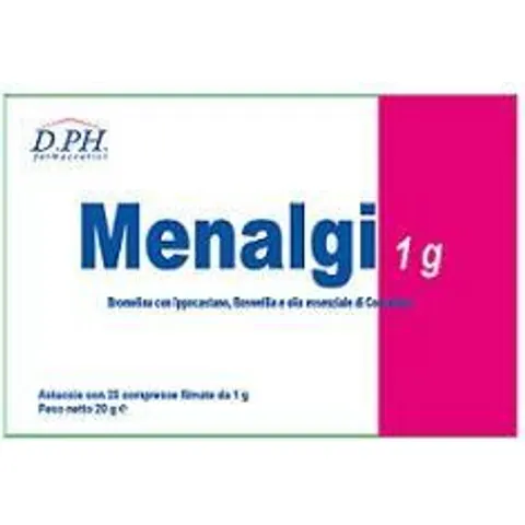 D.PH. FARMACEUTICI Dr. A.MOSCA MENALGI 20CPR – immagine 1