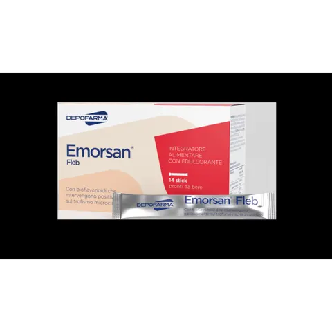 depofarma Emorsan fleb 14 Bustine stick 15ml – immagine 1