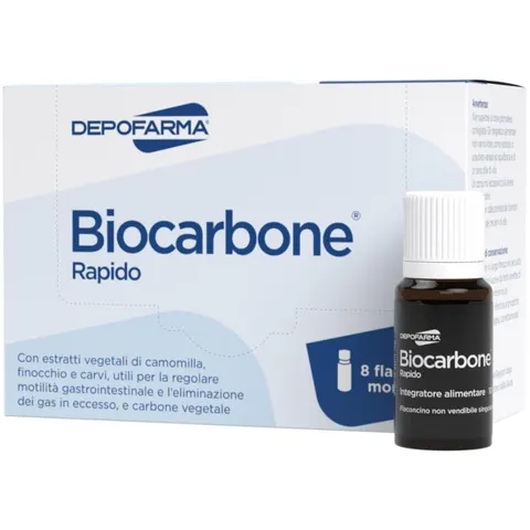 DEPOFARMA SpA BIOCARBONE RAPIDO 8FL – immagine 1