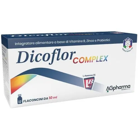 DICOFARM SpA AG Pharma, Dicoflor Complex, 12 Flaconcini – immagine 1
